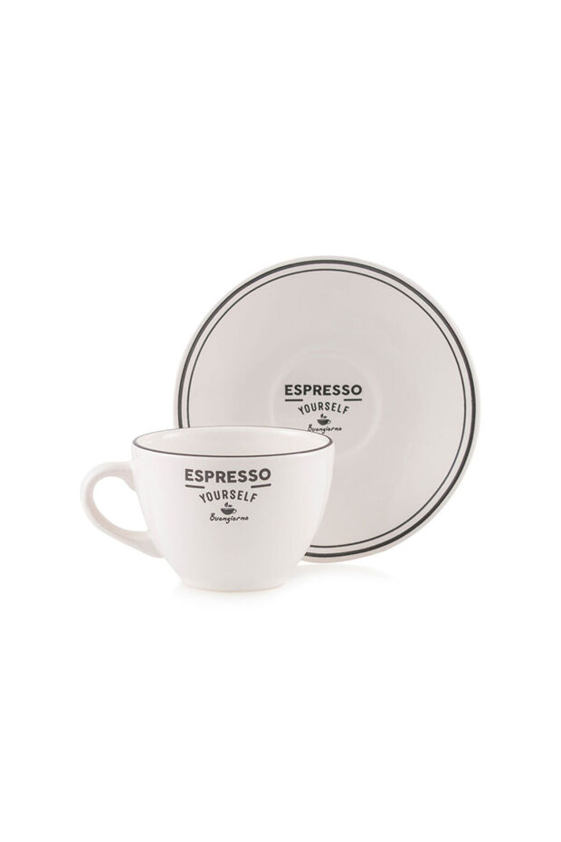 Create Your Style with Uzg Store |   Printed Ceramic Espresso Cup 215 ml - 5