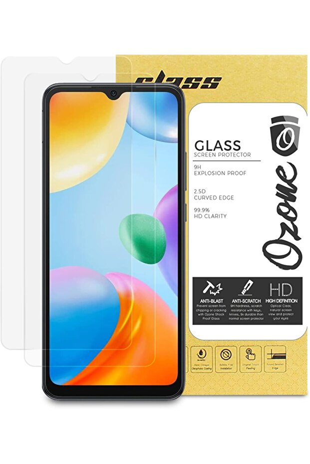 Redmi 10C Screen Protector| Tempered Glass|2 Per Pack