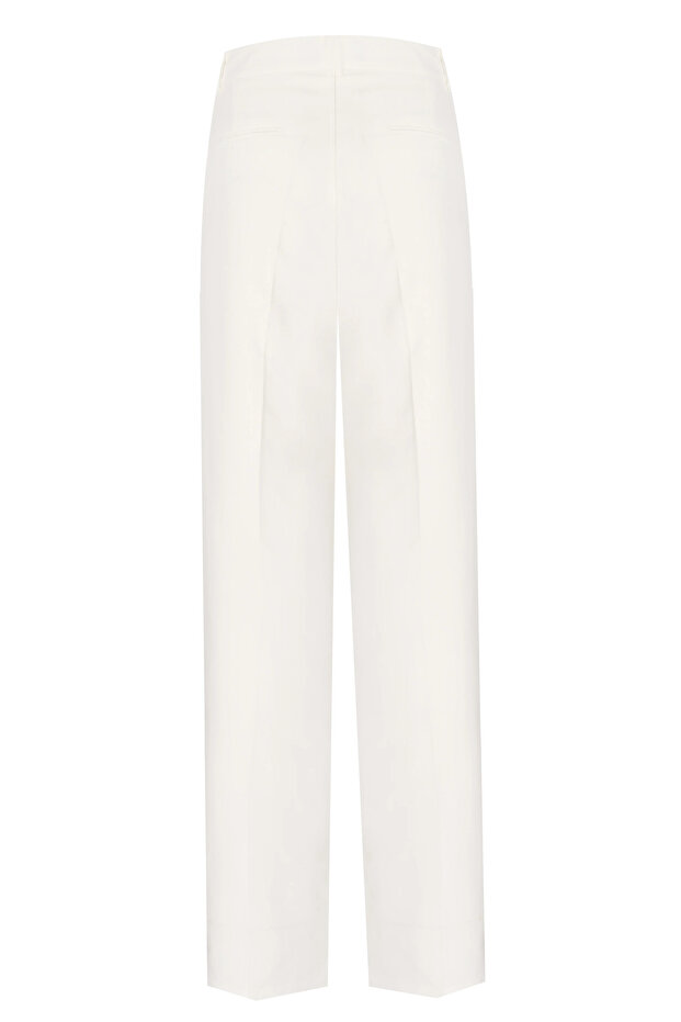 Ivory Flow Trousers - L - 4