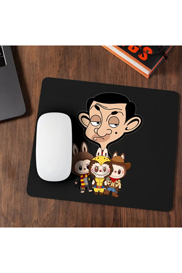 Mousepad Mr Bean Labubu - 1