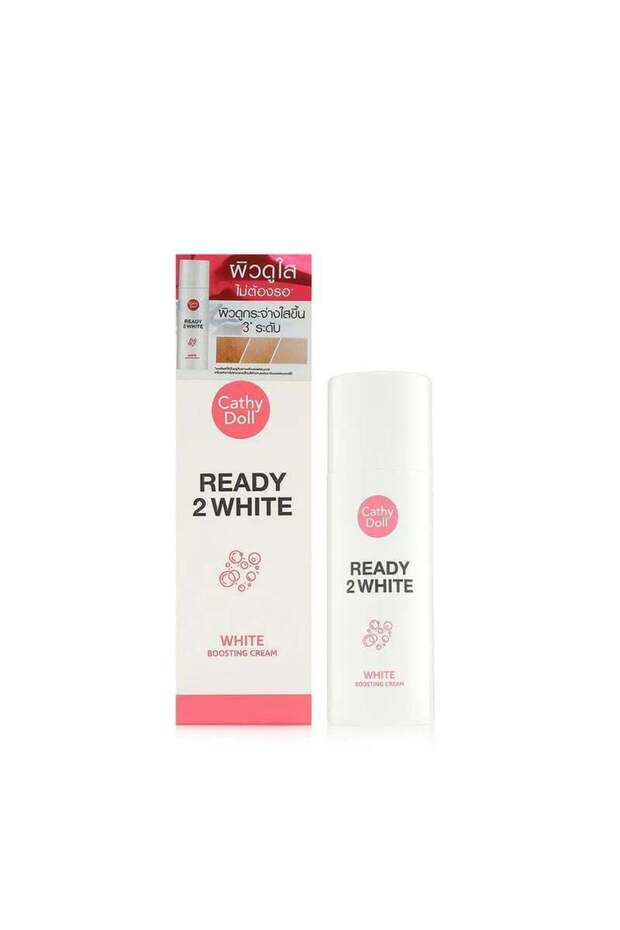 Ready 2 White Boosting Cream 75ml Instant Whitening Pore Minimizing AntiAging Dark Spot