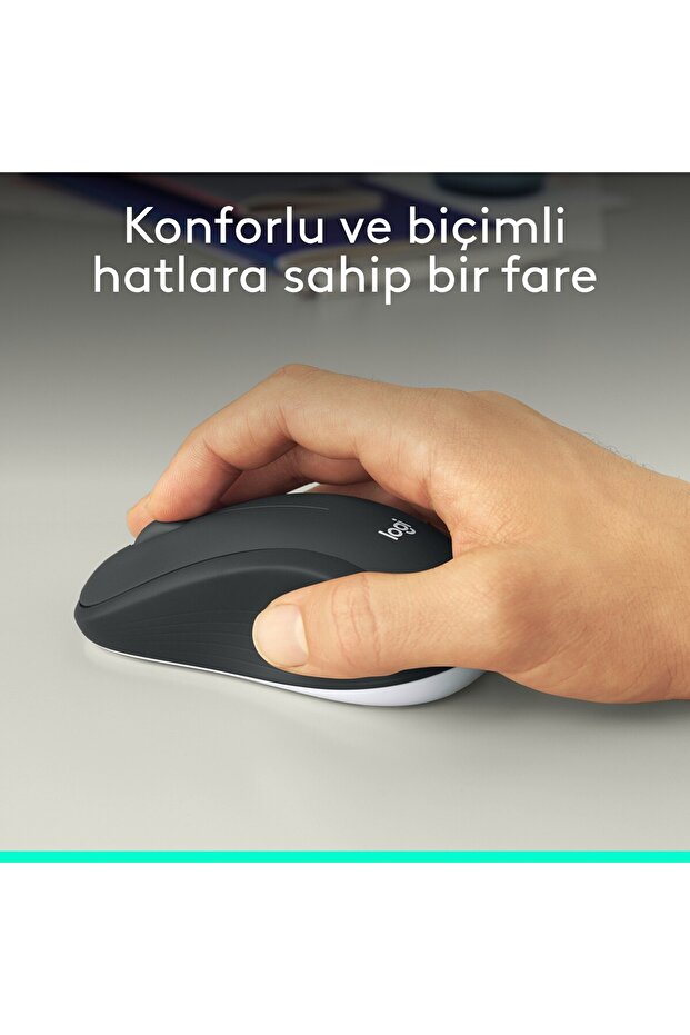 MK540 ADVANCED Kablosuz Türkçe Klavye Mouse Seti - Siyah - 4
