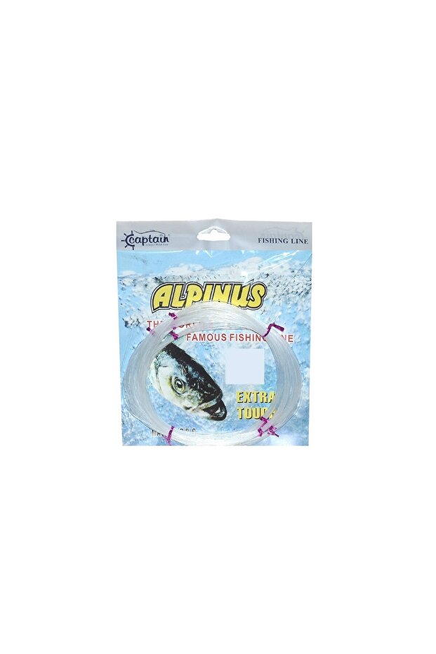 خط صيد السمك Alpinus 4x25 متصل 100 متر أبيض