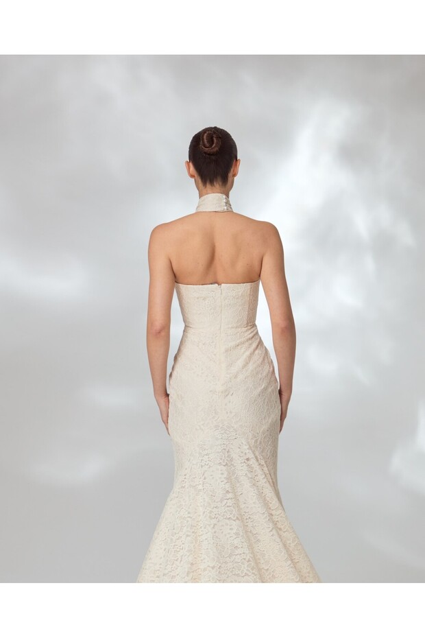 No12 Dantelli Elbise - 4