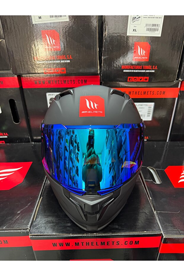 Helmets Braker Sv solid kask (şeffaf vizörlü biçimde) gönderilecektir - 3