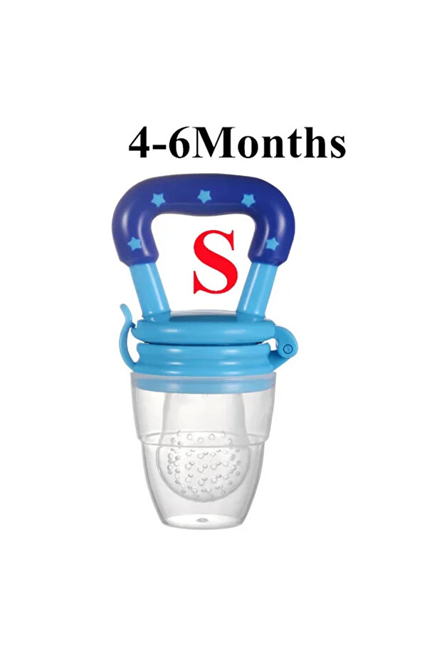 Blue-S Baby Fruit and Vegetable Teether Fresh Food Supplement Toys Infant Fruit Teething Silicone Po