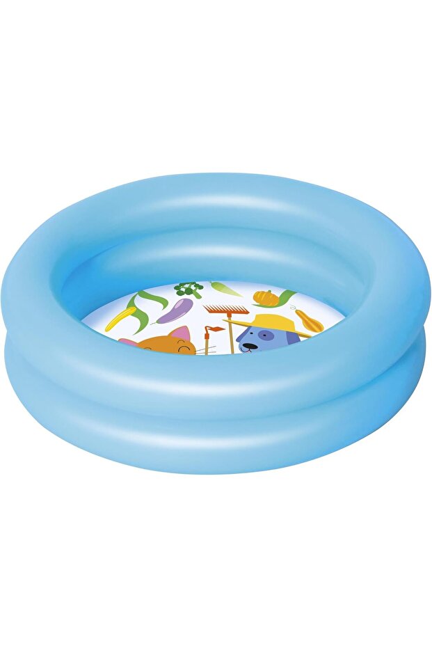 Inflatable Pool with Blue Ring 51061