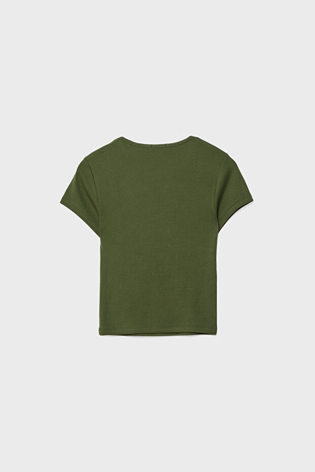 تي شيرت أساسي بقصّة Slim Fit - 6