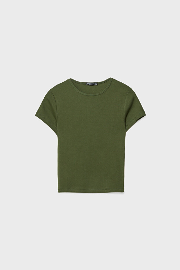 تي شيرت أساسي بقصّة Slim Fit - 5