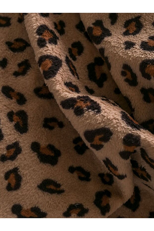 Lcw Home Leopard Patterned Double Blanket - 3