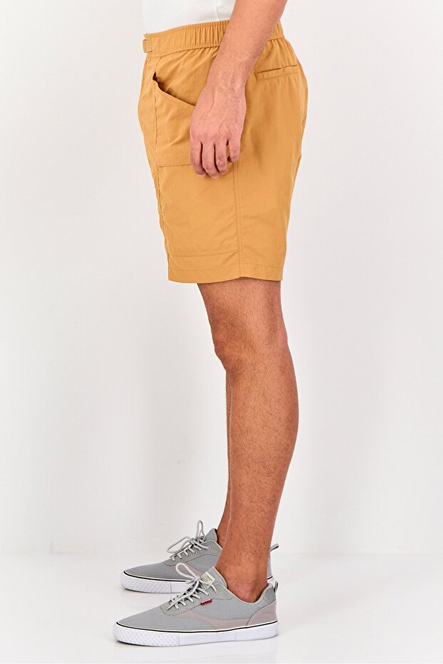 شورت رجالي سادة، بني - 2