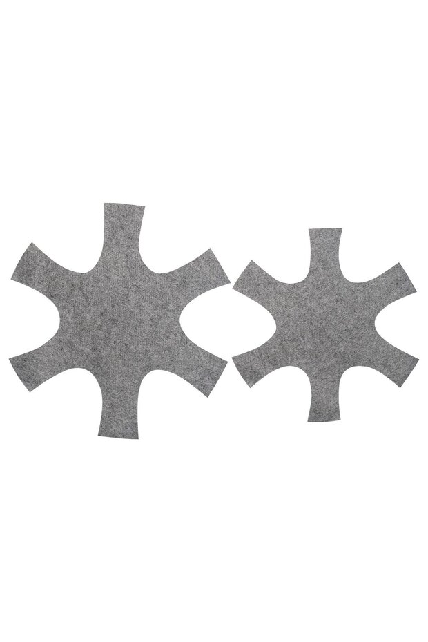 BEDÖMA Pan Protector, set of 2, grey