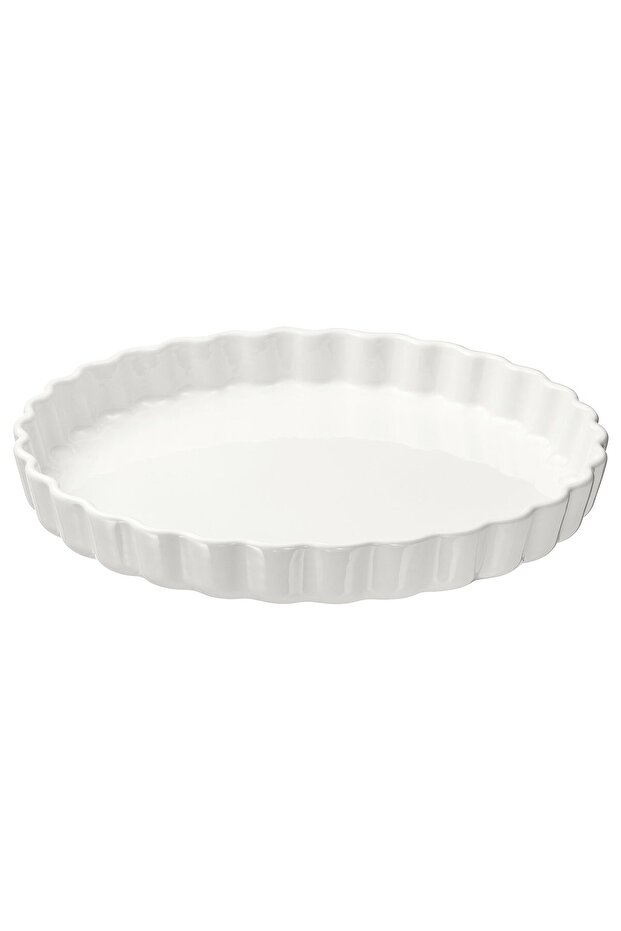 VARDAGEN Pie dish, off-white, 32 cm
