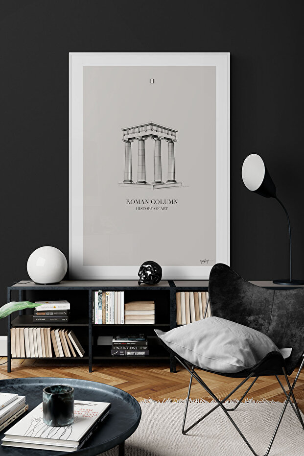 Roman Column Çerçeveli Tablo