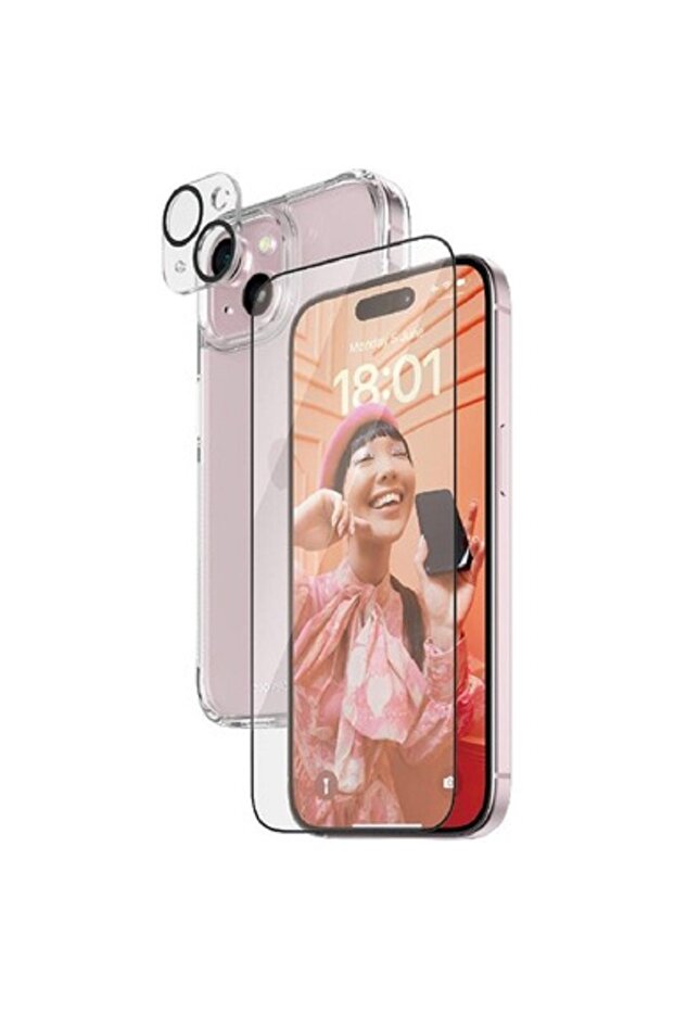 مجموعة واقي الشاشة + واقي عدسة الكاميرا لهاتف ذكي - 3