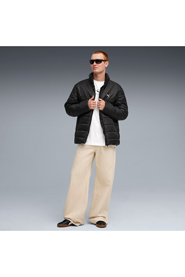 Ess Padded Jacket Black Men's Coat - 3