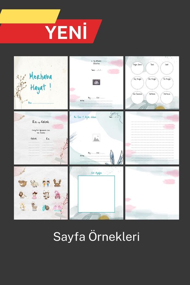 Baby Diary, Baby Memories Book, Pregnancy Period, Pregnancy Planning Notebook - 2