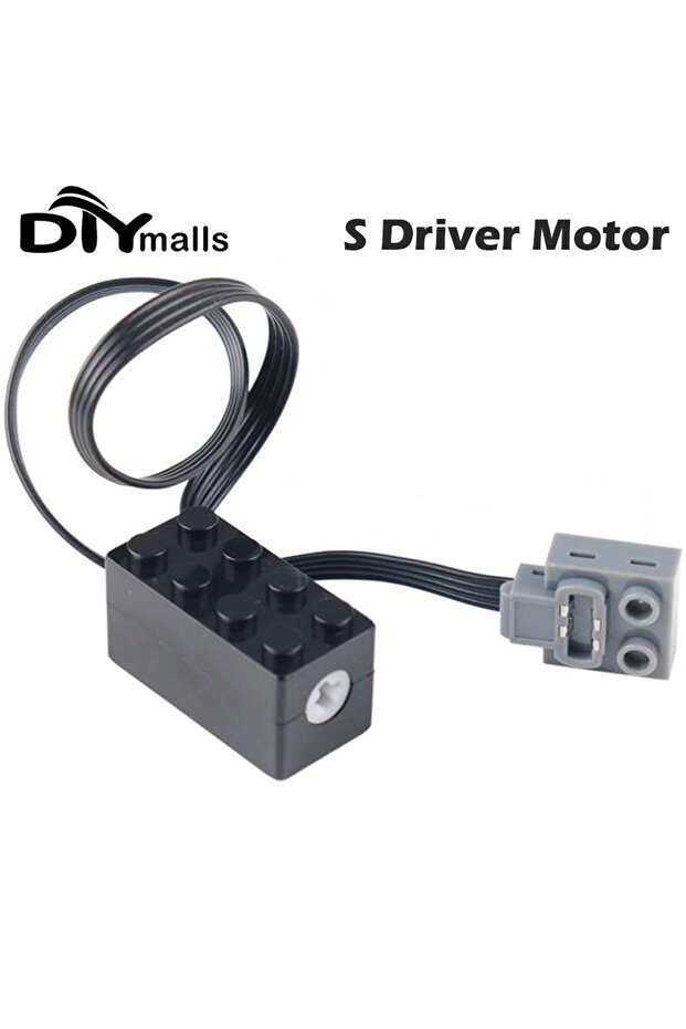 1PCS S Drive Motor Power Pack Modification Moc Technology Components Lithium Battery Remote Control