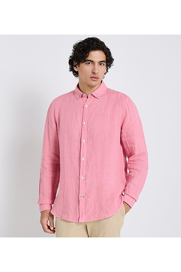 Men's Pink Casual Shirt