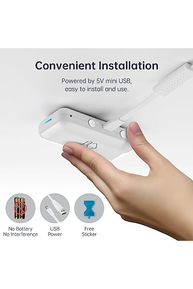 LinknLink Thermometer and Hygrometer eTHS, WiFi Smart Temperature and Humidity Monitor Sensor, APP P - 8