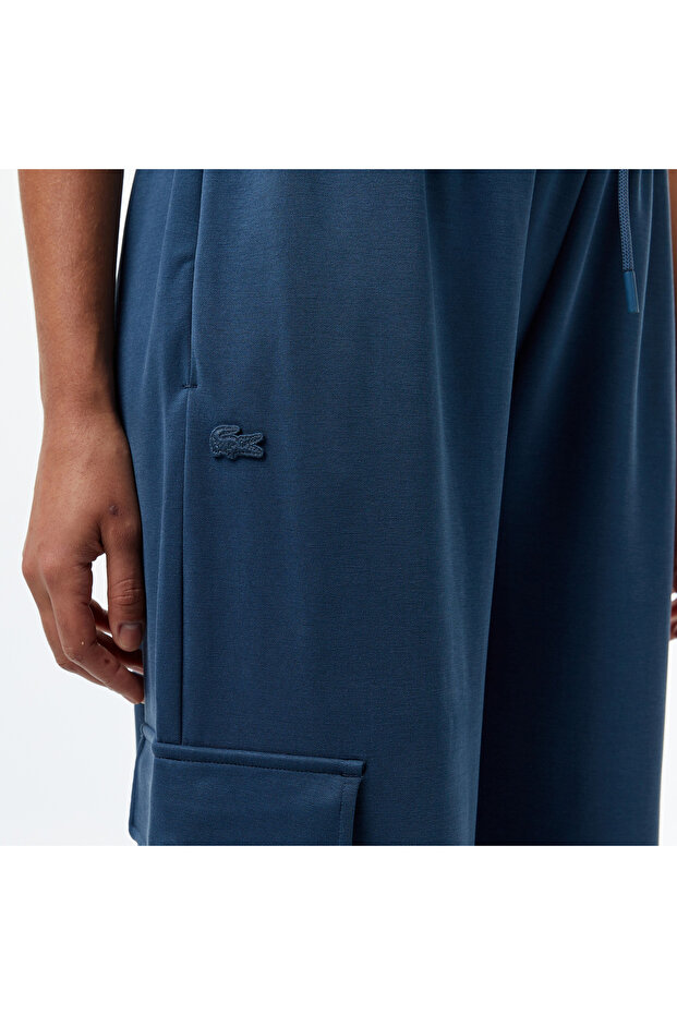 Kadın Relaxed Fit Koyu Mavi Eşofman Altı - 5