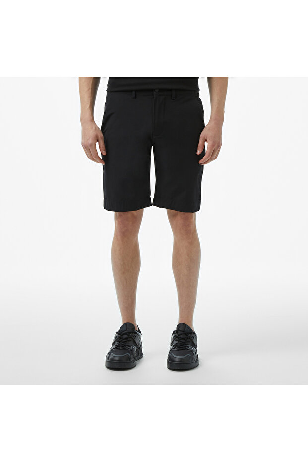 Erkek Siyah Bermuda Şort - 2