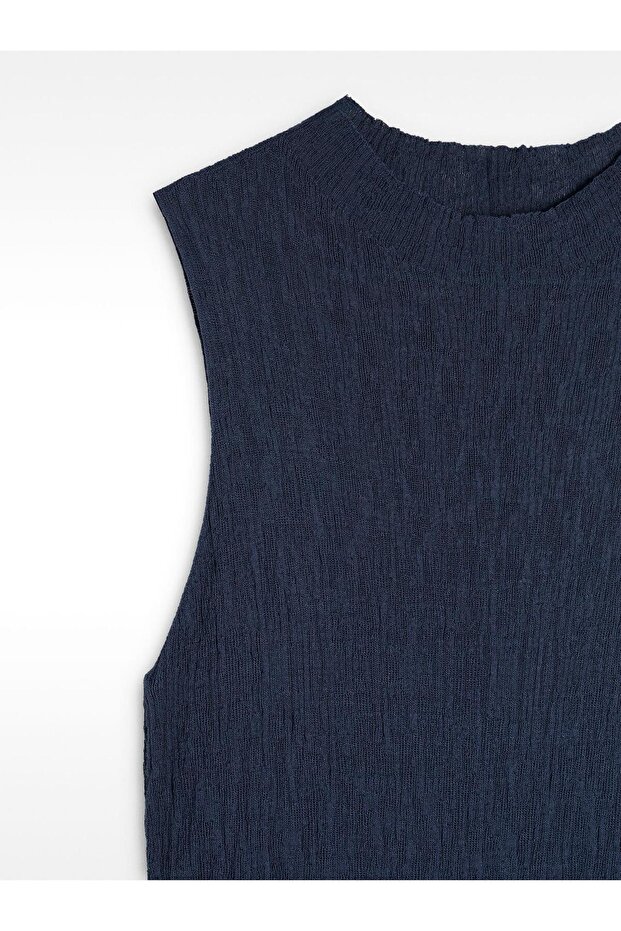 Uzun Triko Elbise - 7