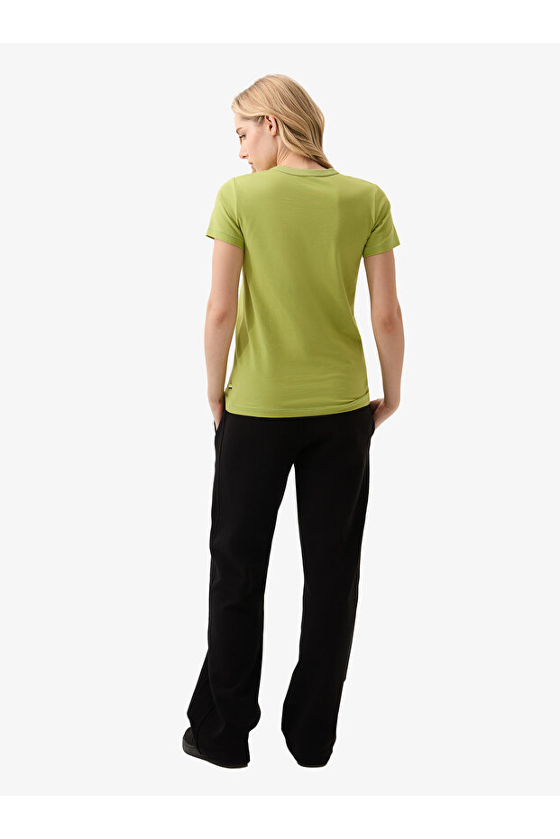 Kadın T-Shirt 60585 - Yeşil - 6