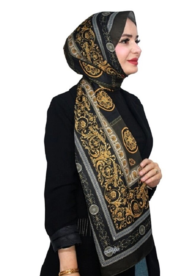 شال ناعم من القطن بنمط عرقي