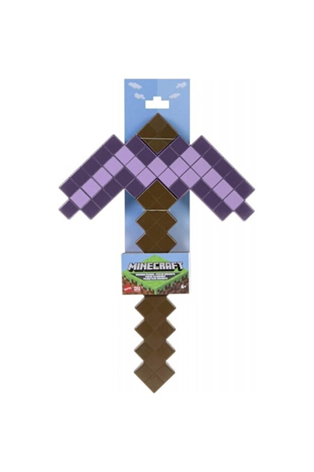 Minecraft Enchanted Pickaxe, 33cm, Multicolor - 1