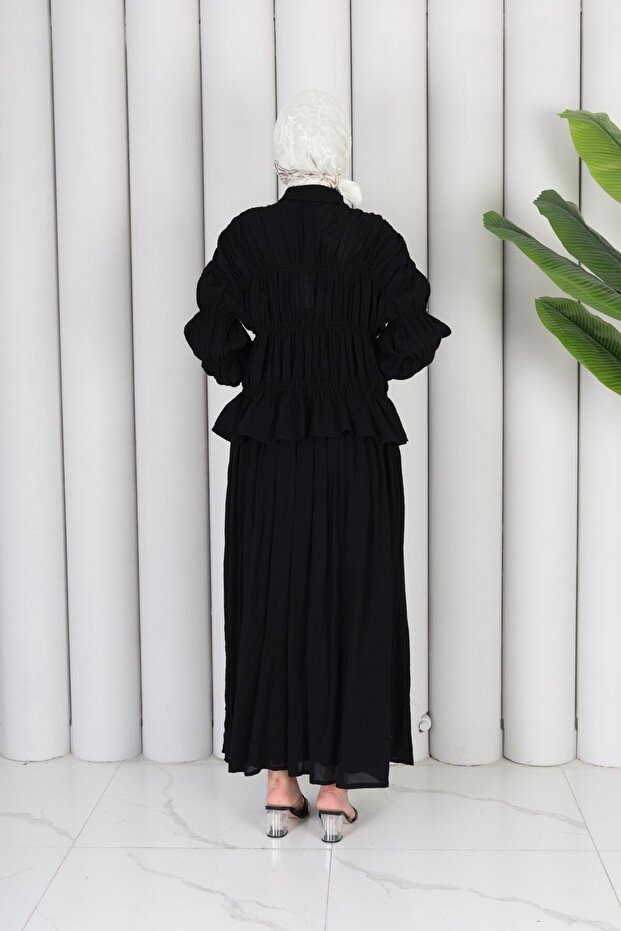 مجموعة مزدوجة ذات ملمس مجعد - 3