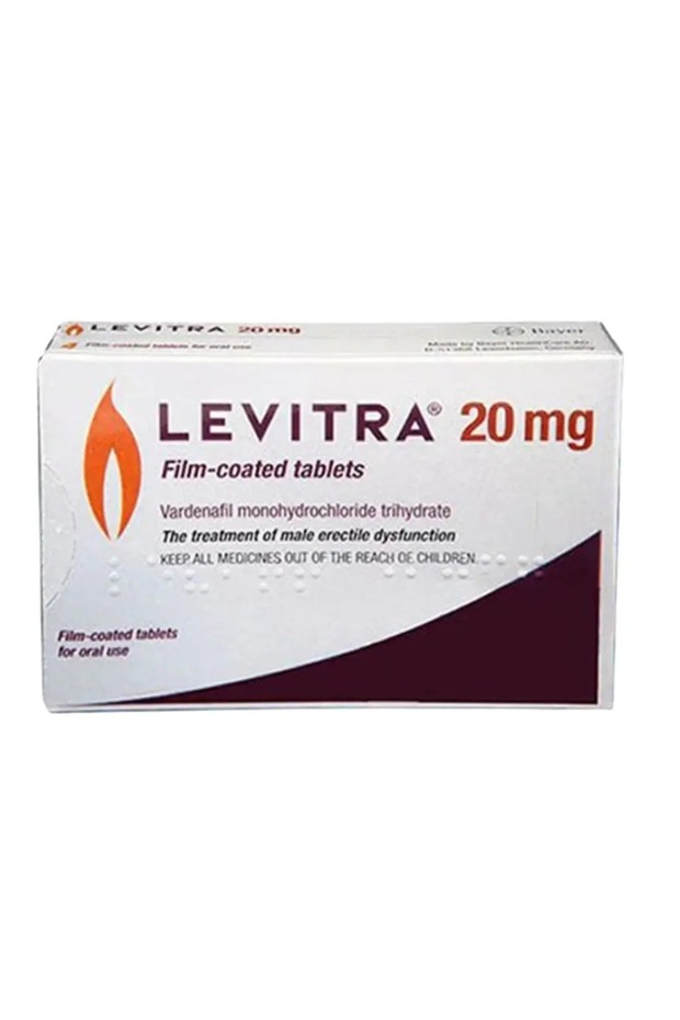 Levitra 20mg Tablets 4's - 1