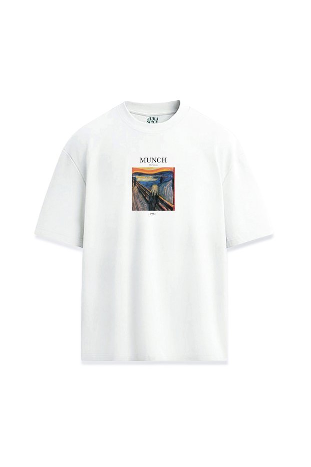 Collection of Artworks by Edward Munch the Scream Scream Unisex T-Shirt