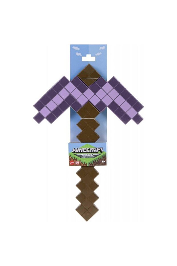 Minecraft Enchanted Pickaxe, 33cm, Multicolor - 5