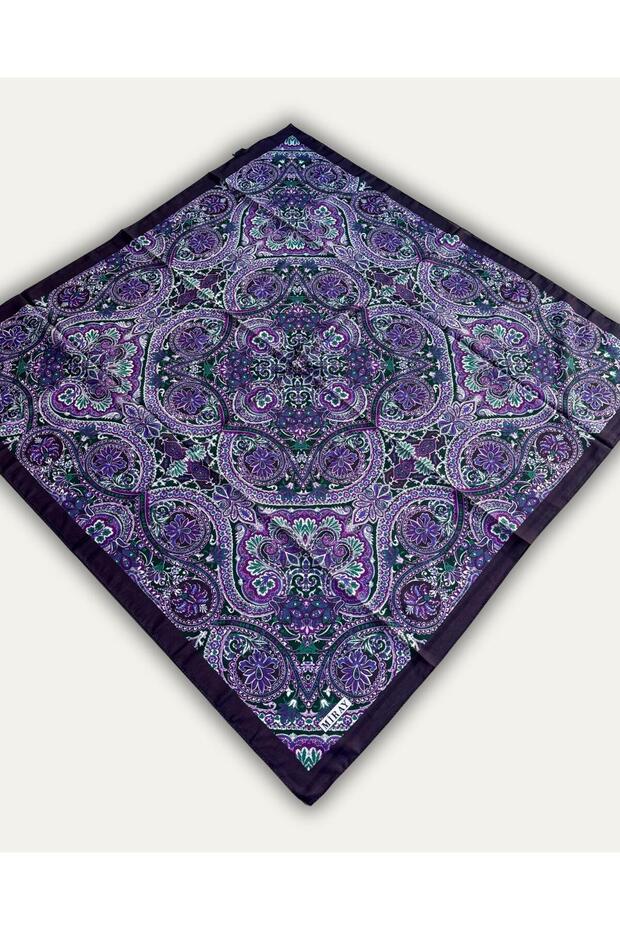 Ethnic Pattern Hijab Non-Slip Soft Scarf 90 cm