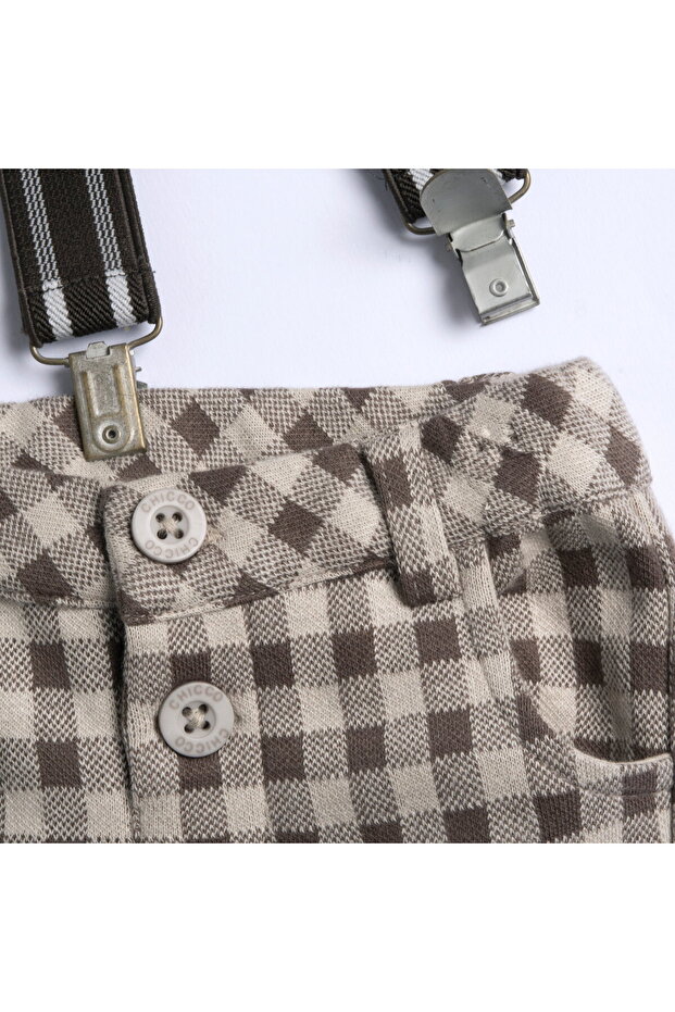 Askılı Uzun Pantolon - 3