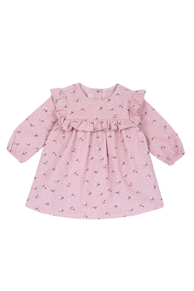 Uzun Kollu Elbise - 1