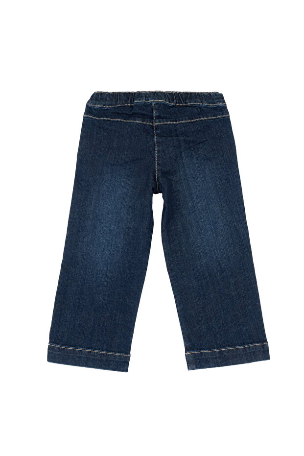 Uzun Denim Pantolon - 2