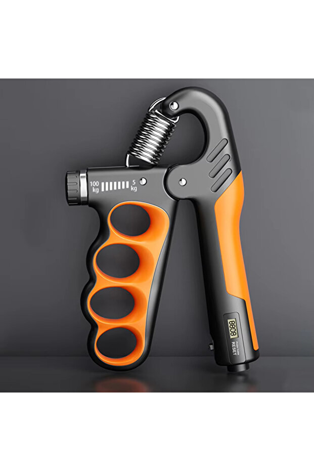 زنبرك يدوي للتمارين الرياضية مع عداد قابل للتعديل - 4