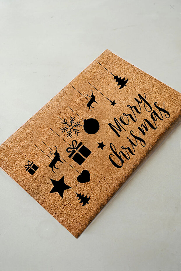 Coco Gifter 40X60 cm Doormat, Indoor and Outdoor Door Mat, Natural Bristle Mat