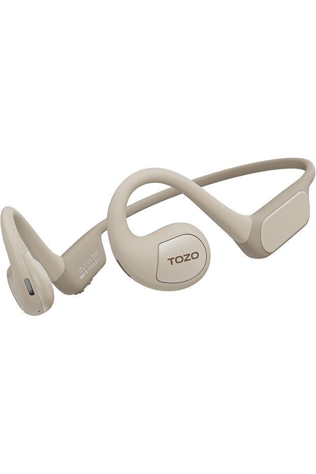 OpenReal Open Ear Headphones Bluetooth 5.3 Air Conduction Wireless Sport Earbuds Khaki