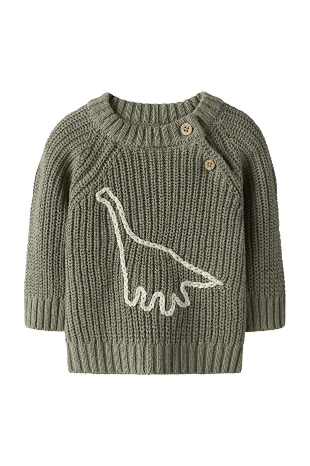 NBMEMLEN EMB LS Pletené LIL - 4