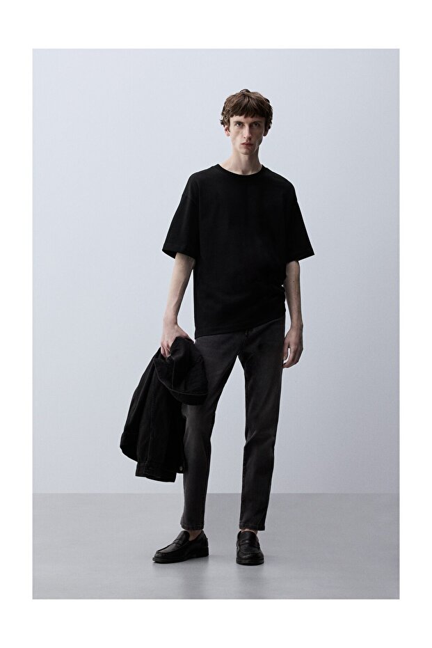 Man Basic Slim Fit Jeans - 5