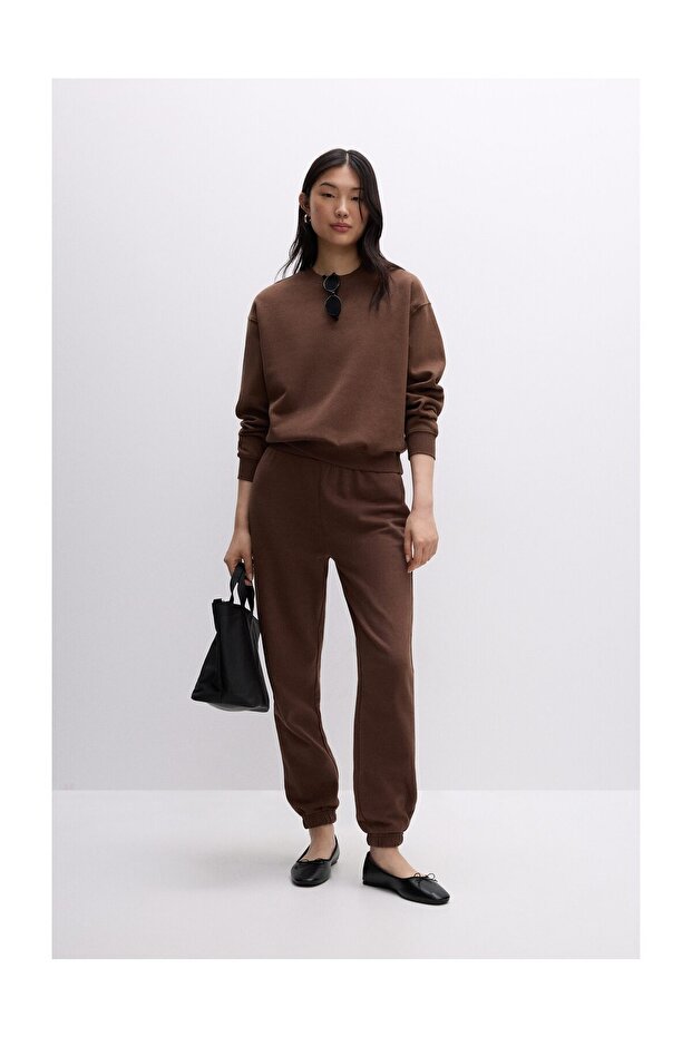 Damowa bluza dresowa Basic - 2