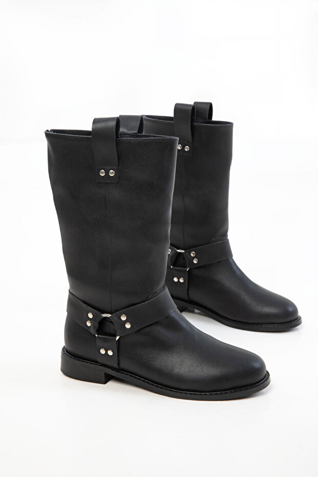 Siyah Kadın Bot& Bootie 20862 - 4