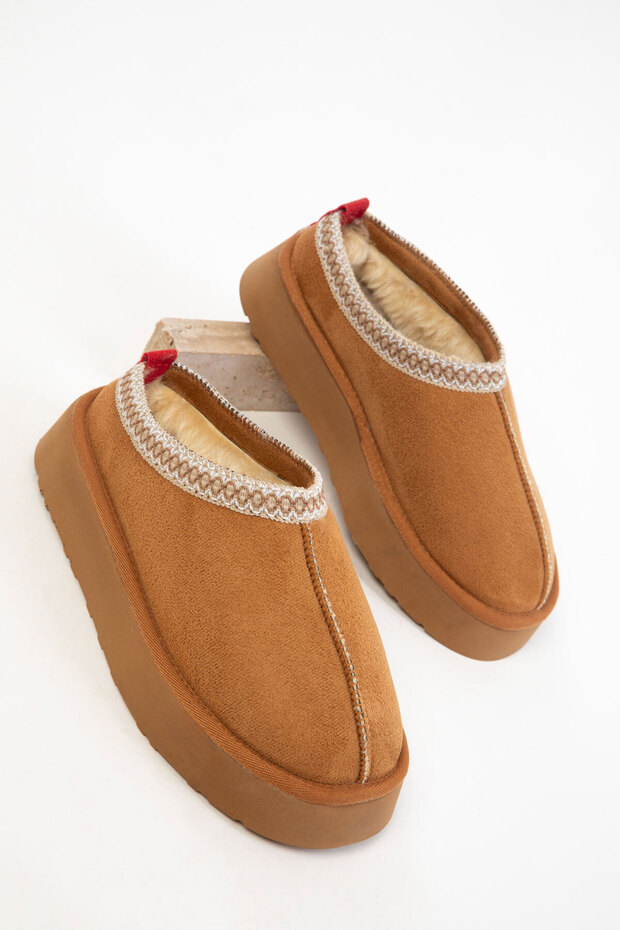 Taba Süet Kadın Bot & Bootie 19762 - 5