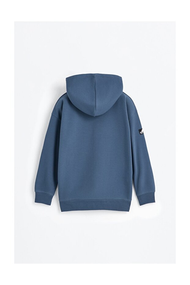 Dziecięca bluza sportowa z kapturem Interlock - 3