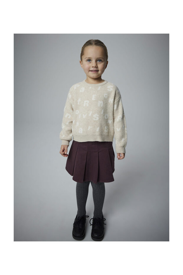 Nmfrose Twill Skirt Plea 5505-Ax Bf - 1