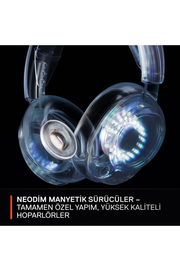 Arctis Nova 5P Wireless ve Bluetooth PS ve PC Oyuncu Kulaklığı - Siyah - 6