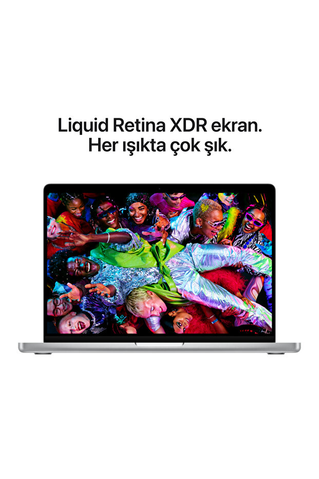 14" MacBook Pro: Apple M5 chip 10‑core CPU 10‑core GPU, 16GB, 1TB SSD - Gümüş - 6